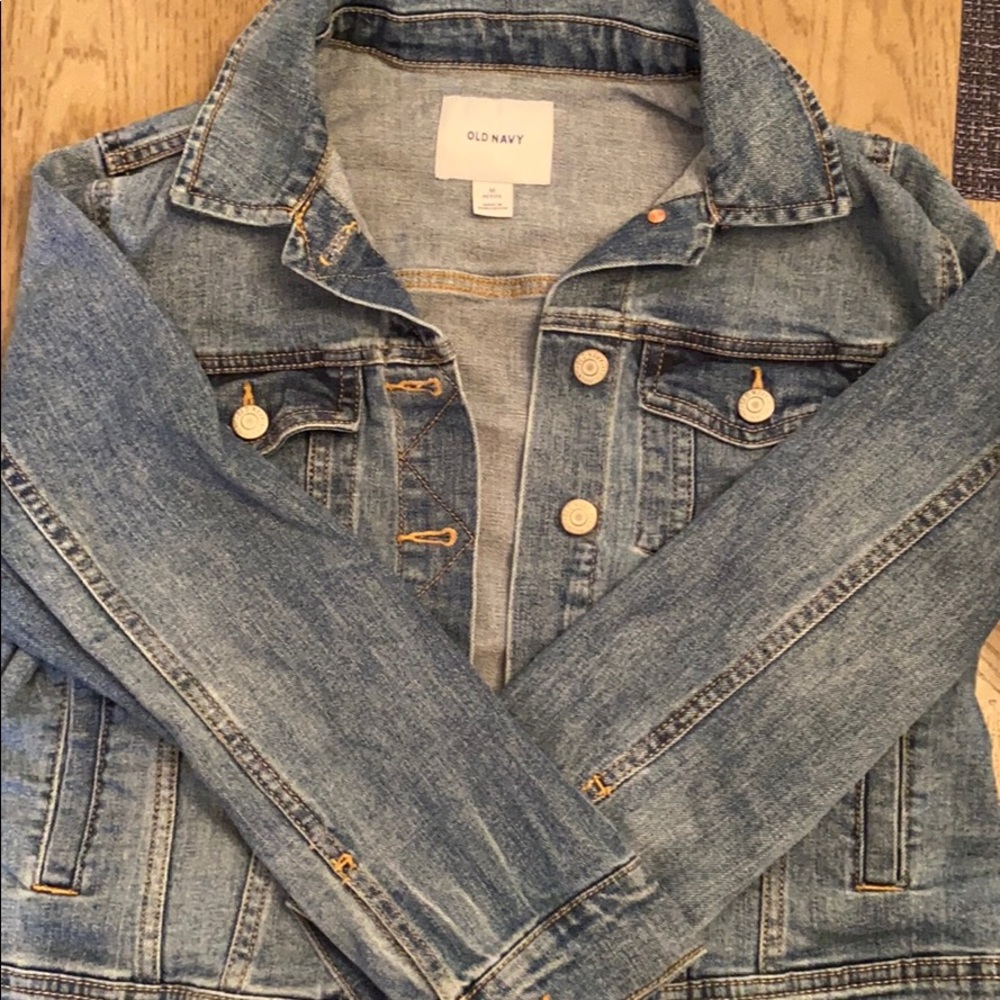 Gently used denim jean jacket